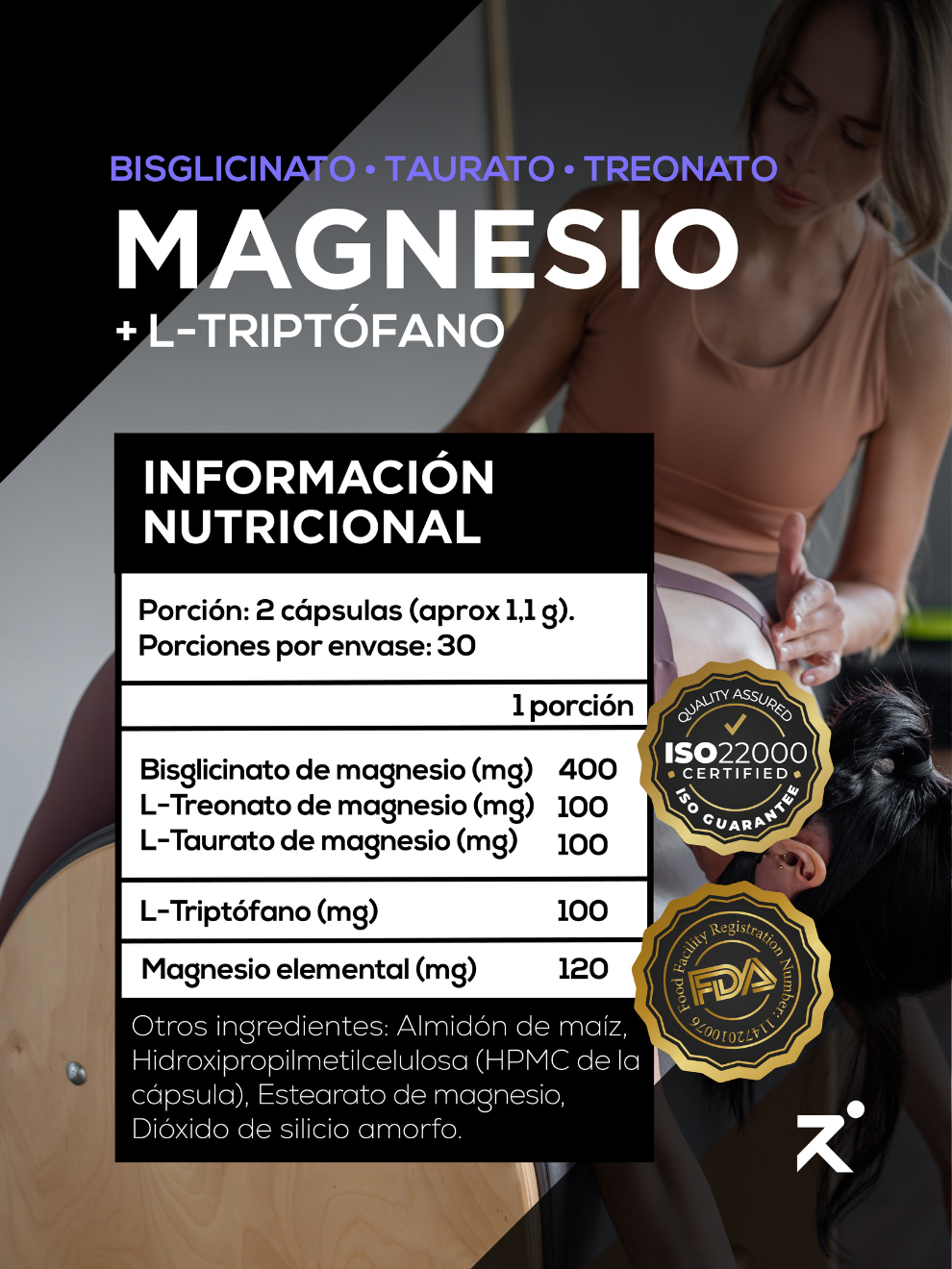 Magnesio + Triptófano