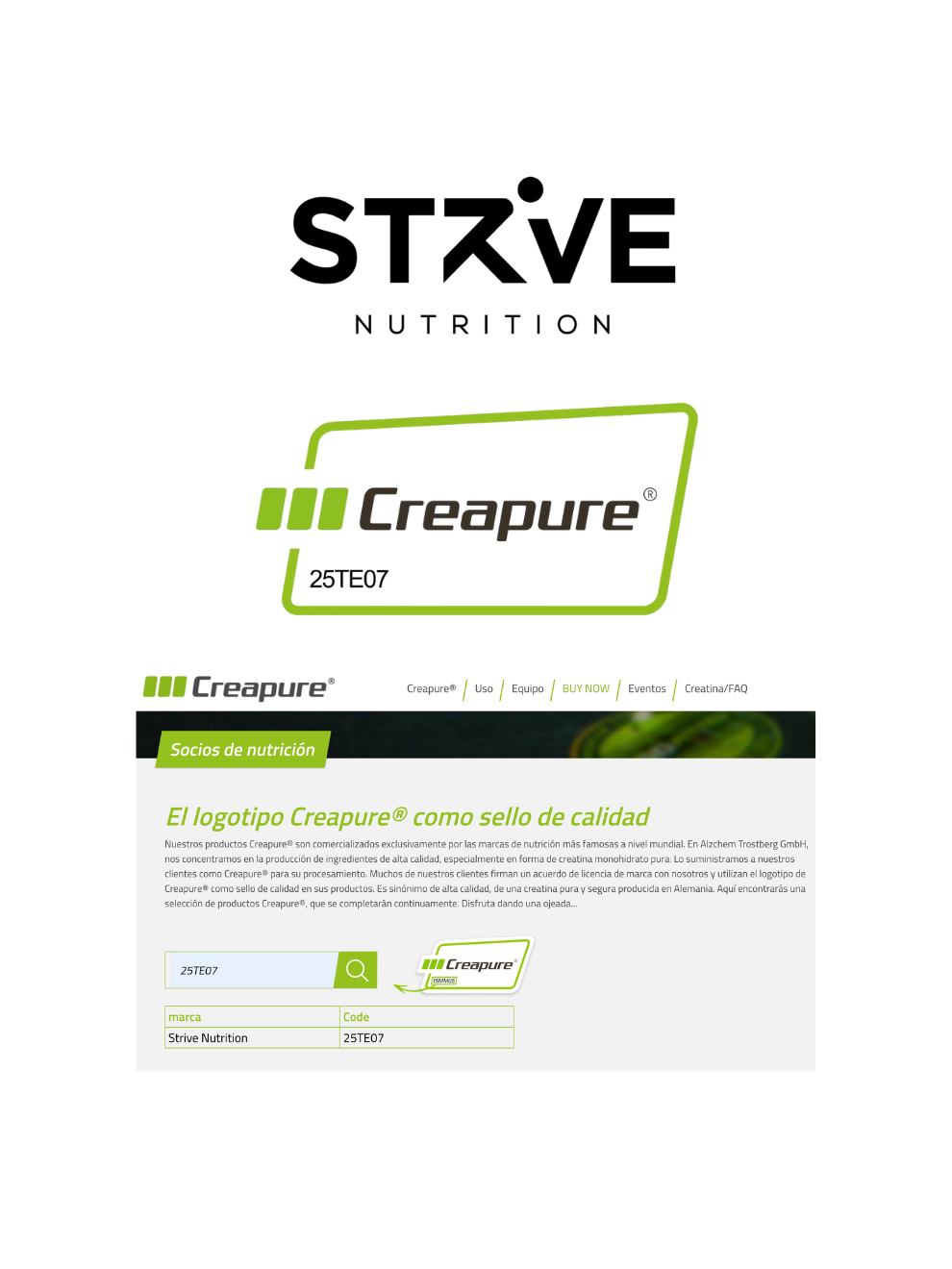 Creapure - Creatina Monohidratada