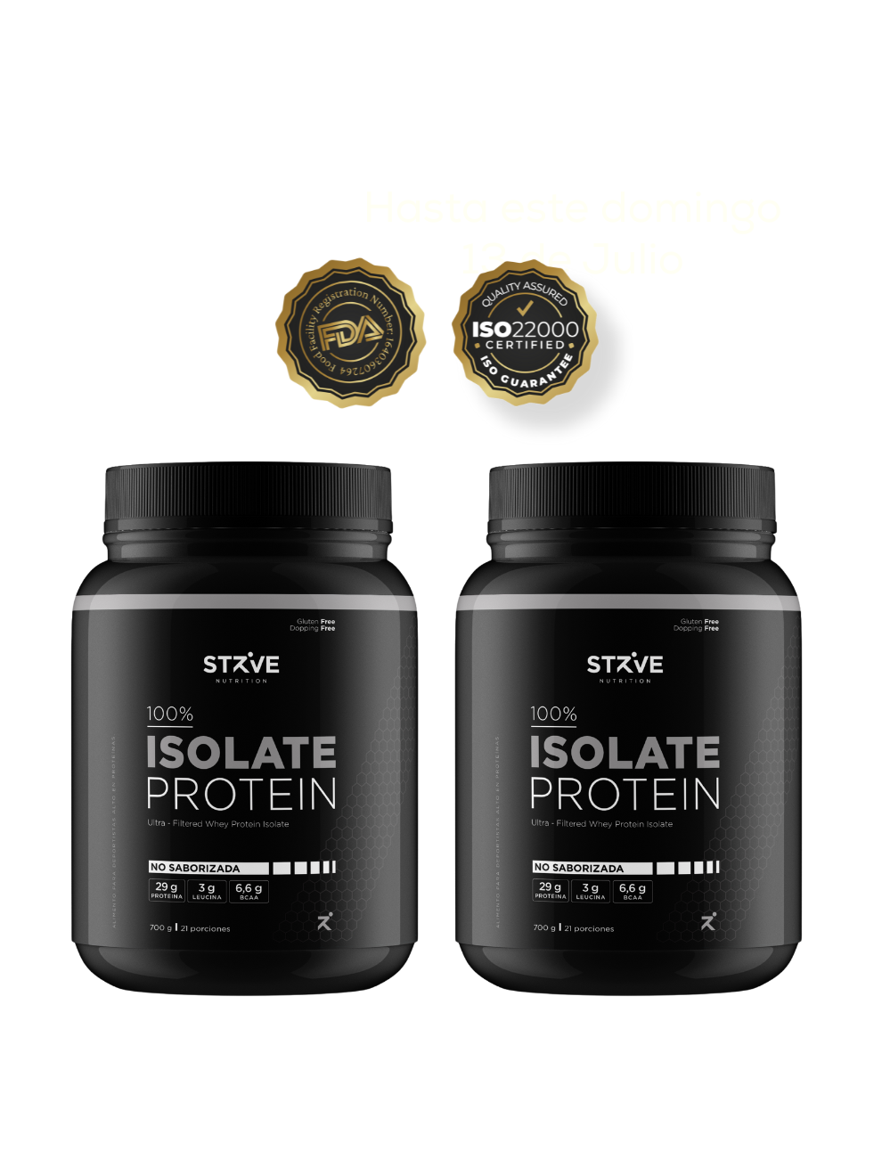 2 x Proteína Isolate