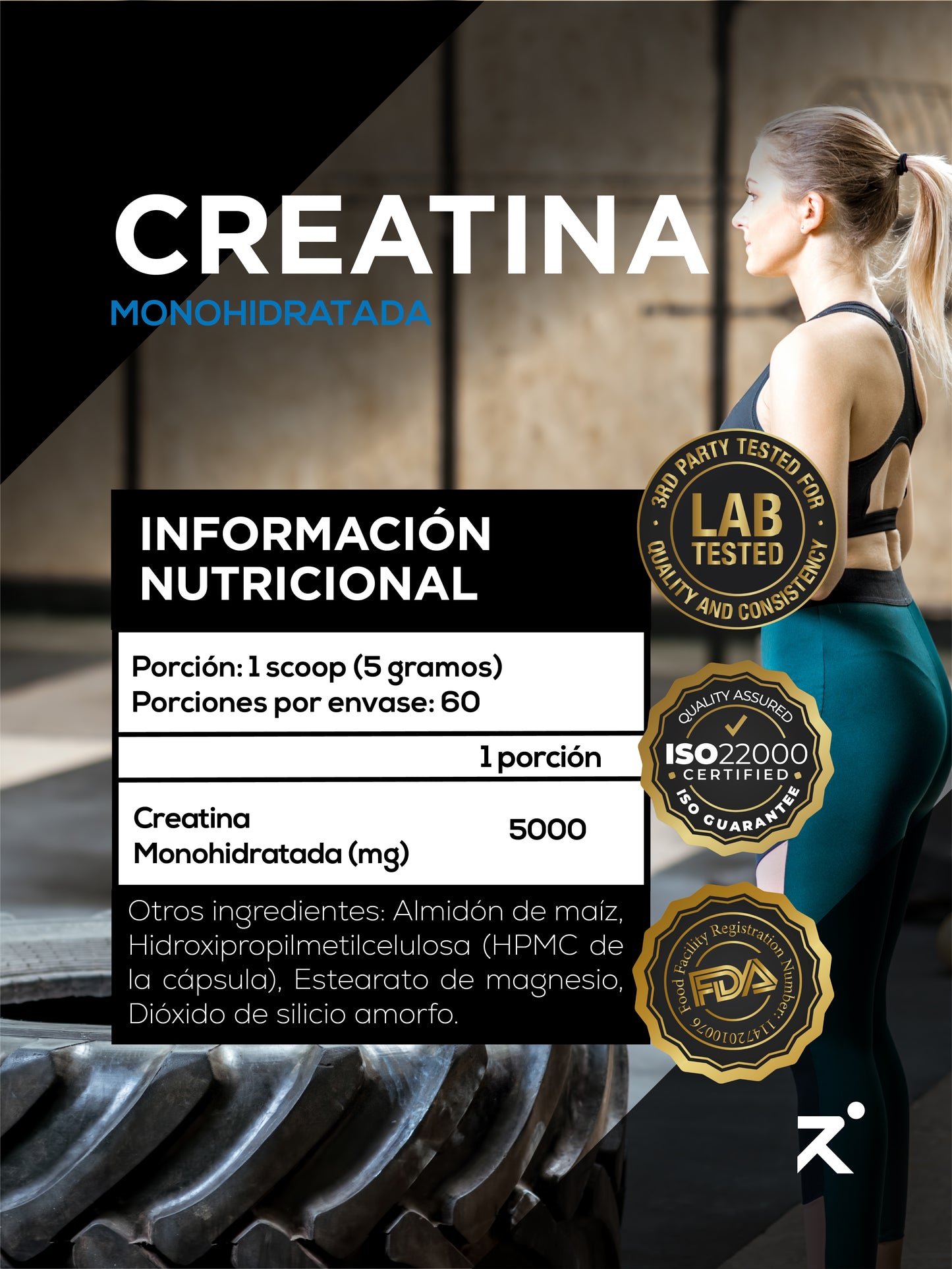 2x Creatina Monohidratada