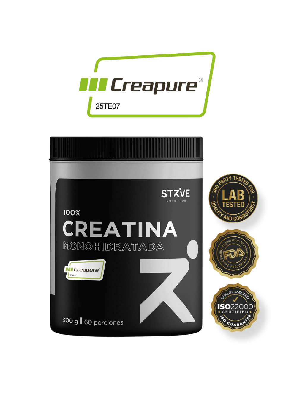 Creapure - Creatina Monohidratada – Strive Nutrition