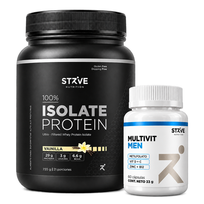 Pack Isolate + Multivitamínico