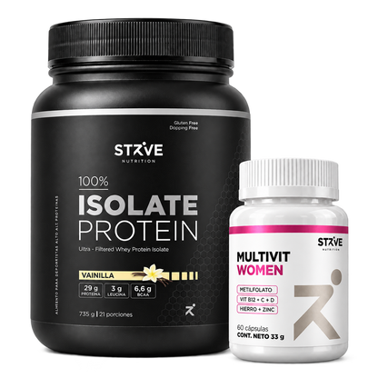 Pack Isolate + Multivitamínico