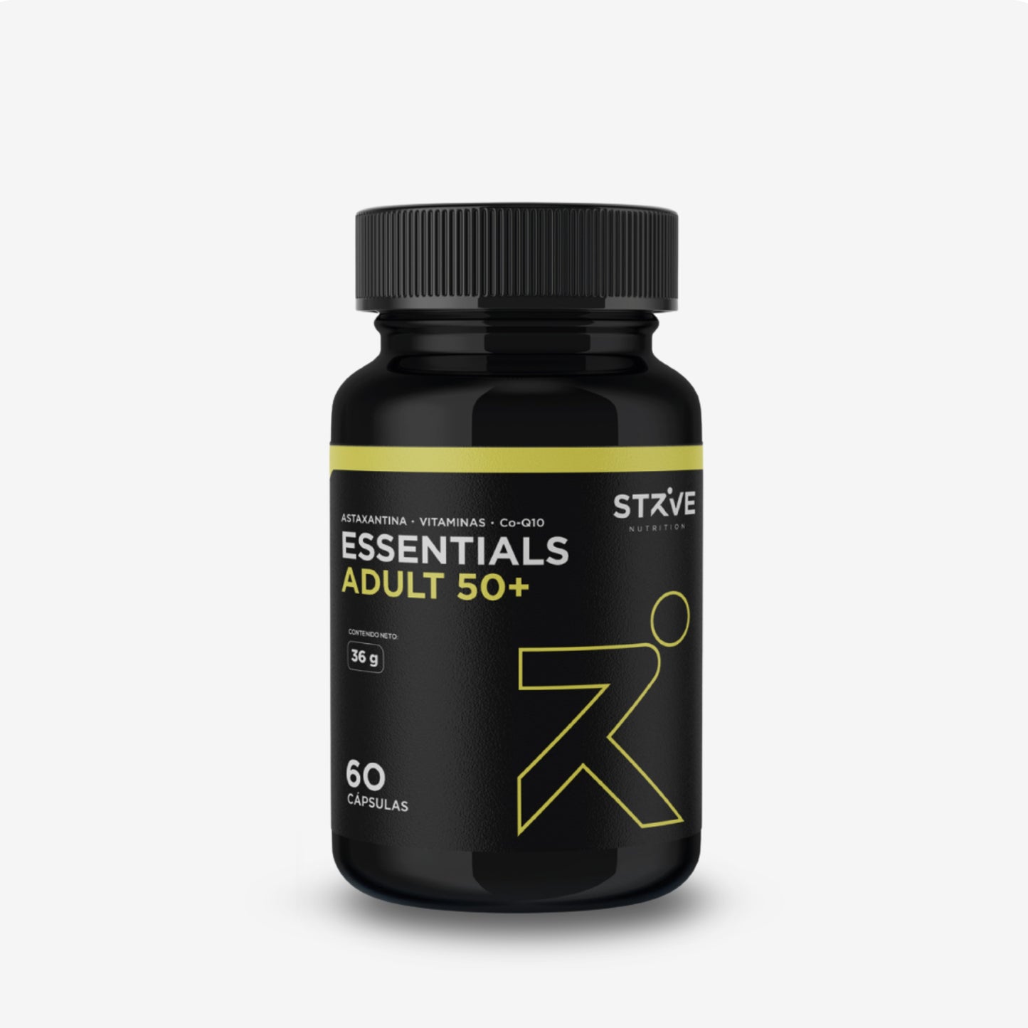 Essentials Adult 50+ Strive en cápsulas — multivitamínico para adultos mayores de 50 años