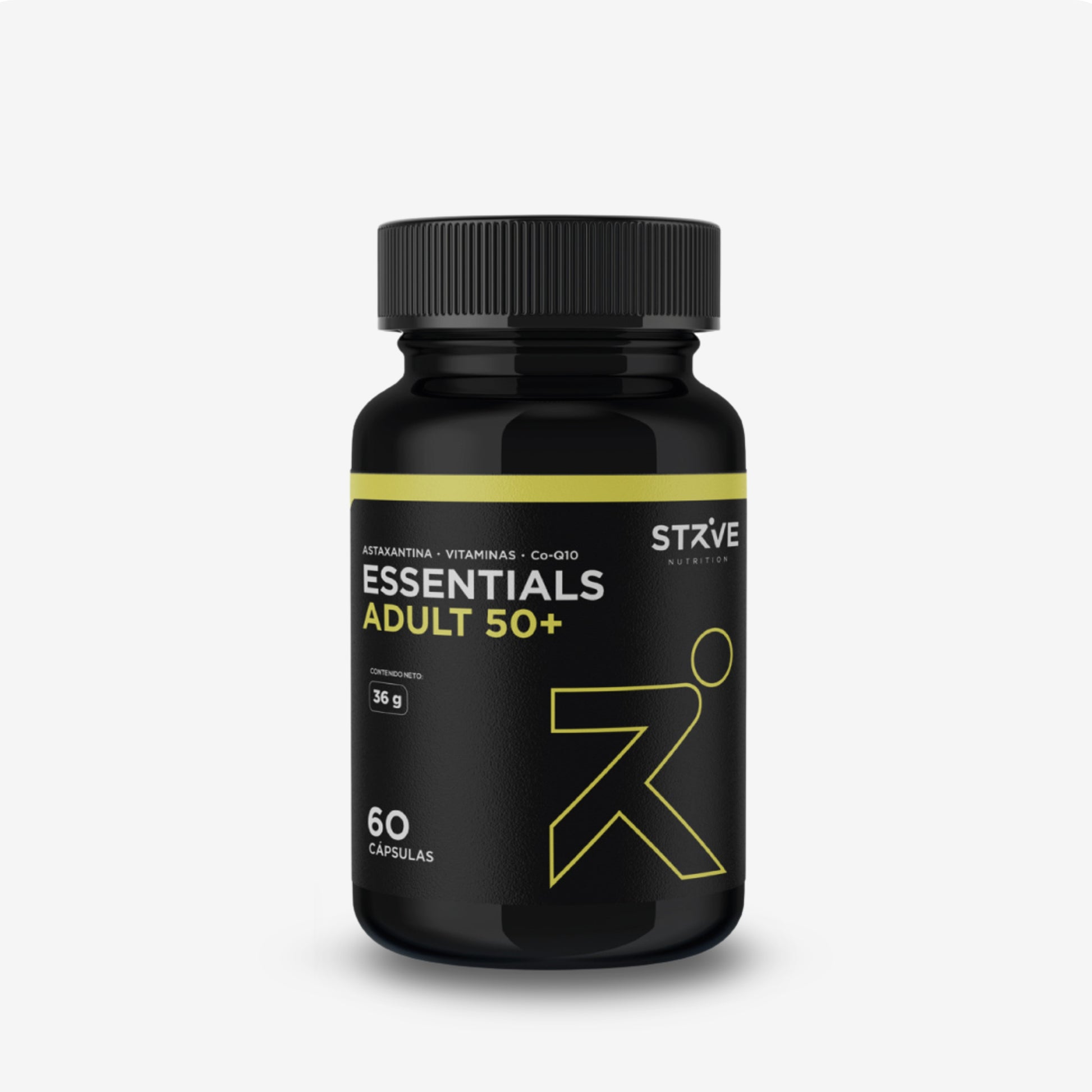 Essentials Adult 50+ Strive en cápsulas — multivitamínico para adultos mayores de 50 años