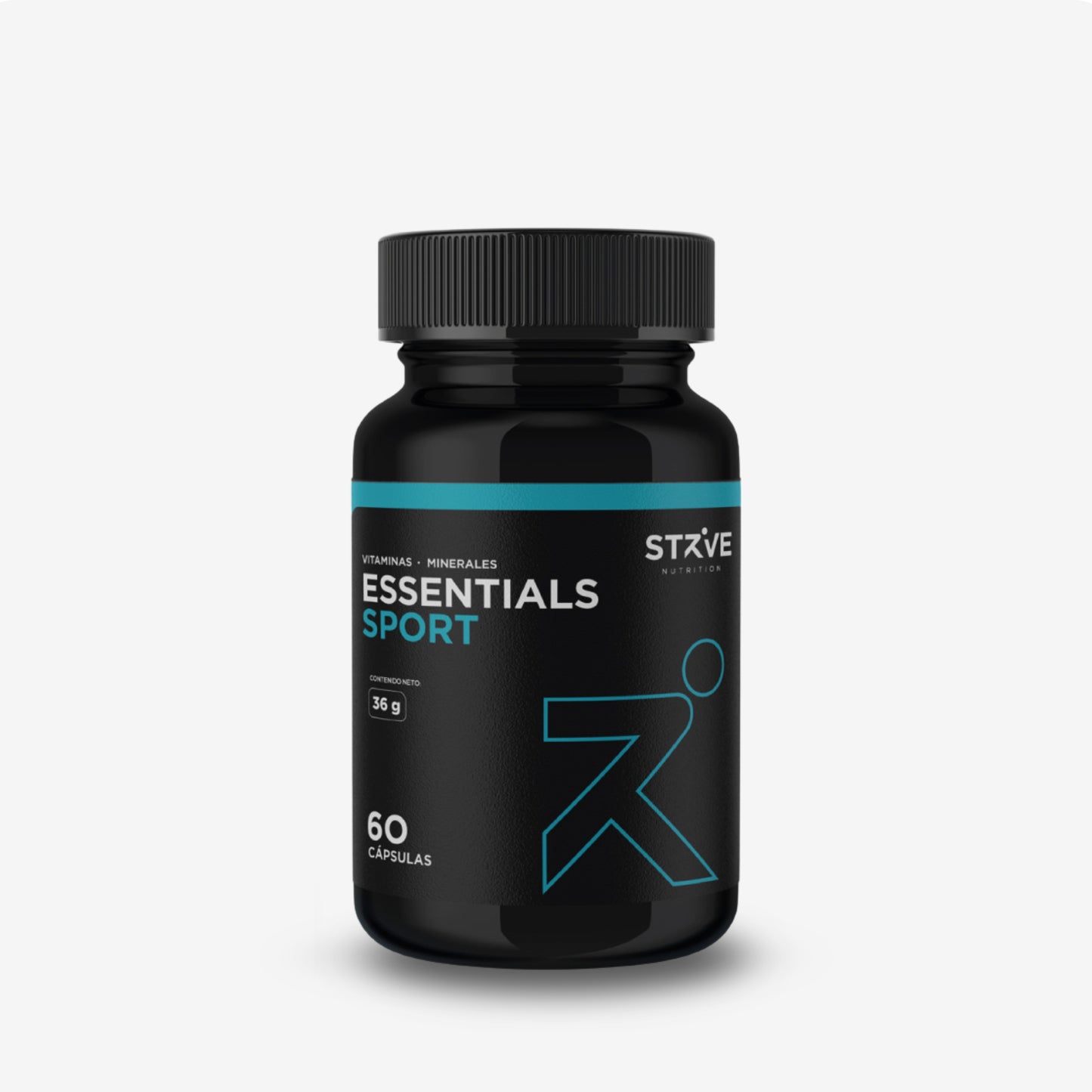 Essentials Sport Strive en cápsulas — multivitamínico completo para personas activas