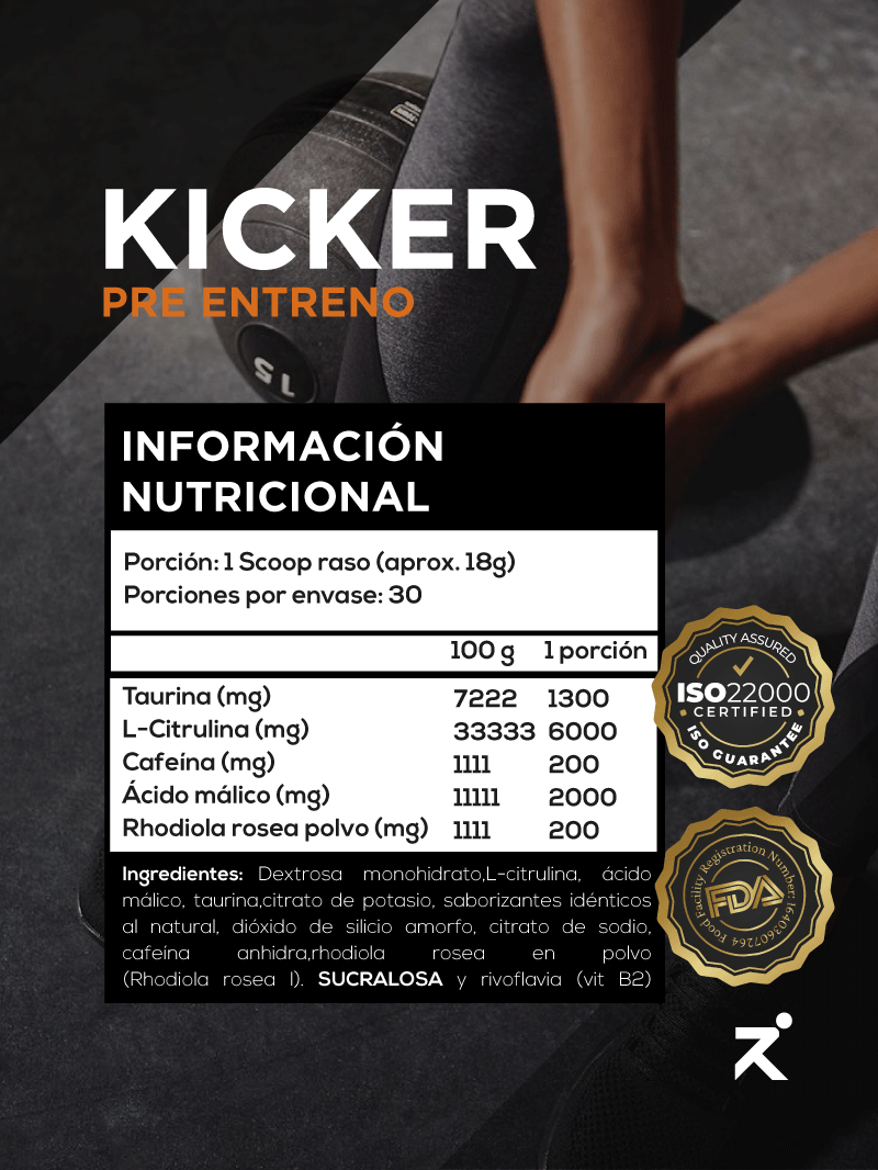 Kicker - Pre Entreno
