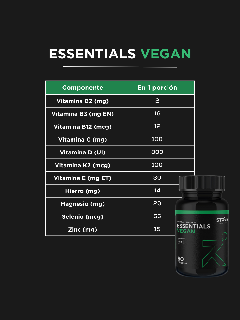 Essentials - Vegan