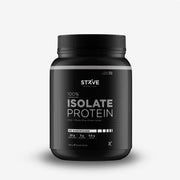 Proteína isolate en polvo con 29g de proteína por porción, baja en grasa y carbohidratos