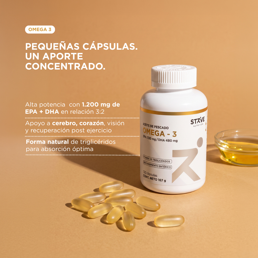 Omega 3 - Alta Absorción 120 cáps