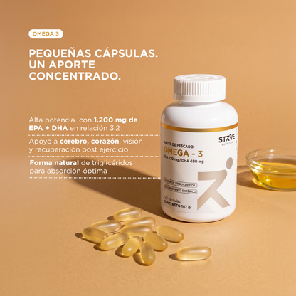 Omega 3 - Alta Absorción 120 cáps